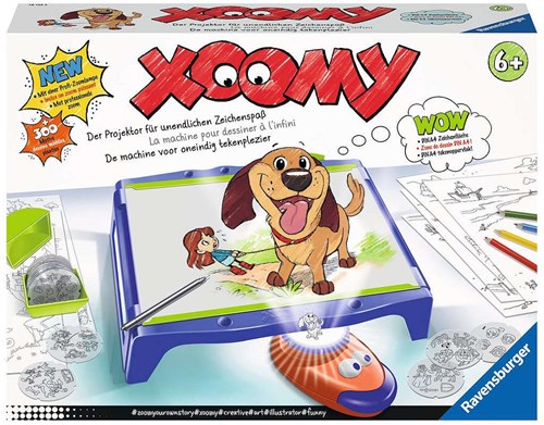 Ravensburger Xoomy Maxi A4 - Zeichentisch für Kinder - Kreatives Spielzeug