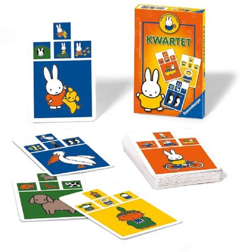 Miffy Kartenspiel - Quartett (ab 3 Jahren)