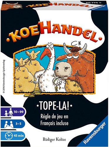 Ravensburger Kartenspiel Kuhhandel - strategisches Familienspiel Tiere