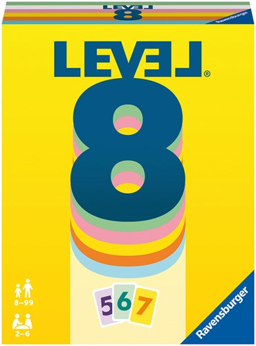 Ravensburger Kartenspiel Level 8 - Familienspiel für 2-6 Spieler