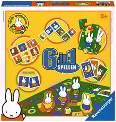 Ravensburger Nijntje 6 in 1 - spellendoos