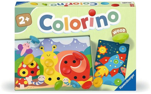 Ravensburger Holz-Kinderspiel Colorino - Lernspielzeug Farben lernen