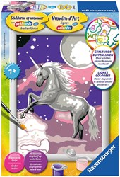 Ravensburger Malen nach Zahlen Einhorn Bastelset für Kinder