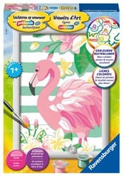 Ravensburger 286867 Flamingo Malen nach Zahlen