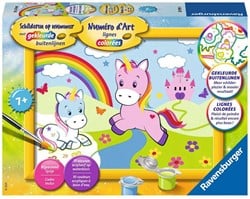 Ravensburger Malerei auf Lied Serie Classic E Einhorn Welt