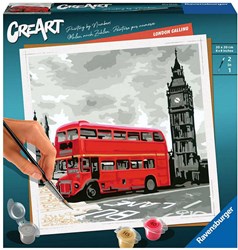 Ravensburger Malen nach Zahlen London - CreArt Hobbyset für Erwachsene