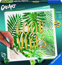 Ravensburger Malen nach Zahlen Good Vibes - Kreativset für Erwachsene