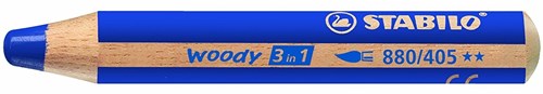 Stabilo woody 3 in 1 Farbstift blau - Multitalent für Kreativität