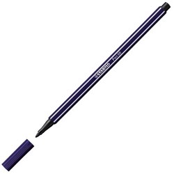 Stabilo Filzstift Pen 68 - Premium Dunkelblau für kreatives Zeichnen