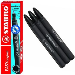 STABILO Nachfüllmine Kugelschreiber schwarz medium 3 Stück - EASYoriginal