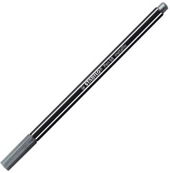 STABILO Pen 68 metallic - hochwertiger Filzschreiber - silber