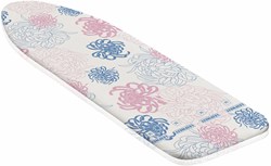 Leifheit Bügelbrettbezug Baumwolle Classic M - blau - 125x40cm - komfortabel