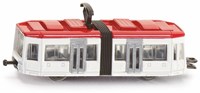 Siku Straßenbahn Spielzeug rot-weiß Modell für Kinder
