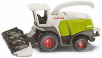 Siku Claas Häcksler Spielzeug Landmaschine mit schwenkbarem Auswurfrohr