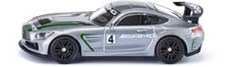 Siku Mercedes-AMG GT4 Spielzeugauto Sportwagen silber 1:55