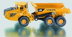 Siku Volvo Baufahrzeug Dumpertruck 1:87 gelb mit Kippmulde