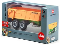 SIKU 6780, Tandem-Achs-Anhänger, 1:32, Fernsteuerbar, Für SIKU CONTROL Fahrzeuge mit Anhängerkupplung, Metall/Kunststoff, Orange-2