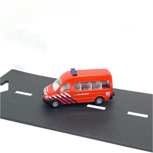 Siku Feuerwehr-Kommandobus Spielzeugauto 1:87 rot-2