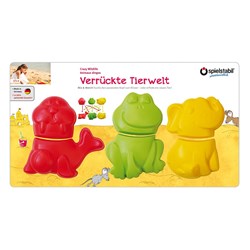 Spielstabil Spielzeug 6-teiliges verrückte Tierwelt Set für Kinder