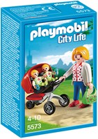 Playmobil City Life Kinderwagen - Zwillingspuppenwagen 5573 Spielzeug