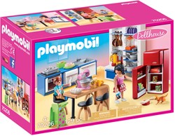 PLAYMOBIL Dollhouse 70206 Familienküche, Ab 4 Jahren