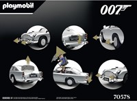 PLAYMOBIL 70578 JAMES BOND ASTON MARTIN DB5 - GOLDFINGER EDITION, Für James-Bond-Fans, Sammler und Kinder von 5-99 Jahren-3