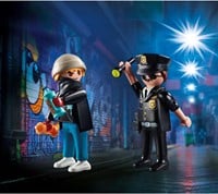 Playmobil DuoPacks - DuoPack Polizist und Sprinkleranlage 70822-3