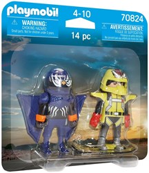 Playmobil Spielzeug - DuoPack Air Stuntshow 70824 Stuntfiguren