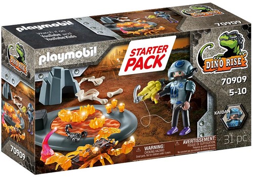 Playmobil Starter Packs - Starter Pack Kampf gegen den Feuerskorpion 70909