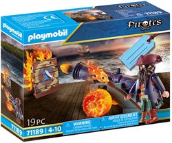 Playmobil Piraten Spielset - Pirat mit Kanone 71189 Geschenk