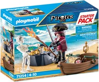 Playmobil Starter Packs - Starterpackung Pirat mit Ruderboot 71254