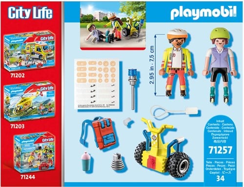 Playmobil Starter Packs - Starterpack Rettung mit Segway 71257-2