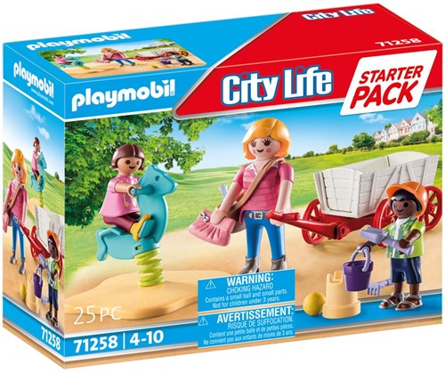 Playmobil Starter Packs - Starterpack Educator mit Bollerwagen 71258