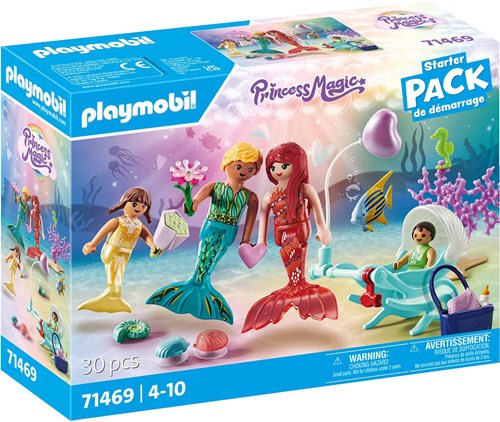 PLAYMOBIL PRINCESS MAGIC: MERMAIDS FAMILY STARTER PACK