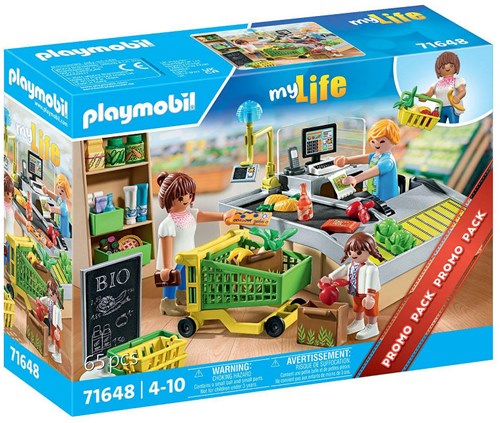 Playmobil Bio-Supermarkt Spielzeug Laden Stadtleben