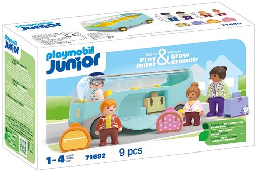 Playmobil Spielzeugbus - bunte Stadtbus für Kinder