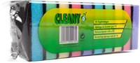 Cleany Scheuerschwämme - 10 Stück Reinigungsschwämme bunte Farben