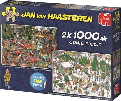 Jumbo Spiele 19080 Puzzle, Mehrfarbig