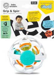Oball Spinner Rattle wit/groen