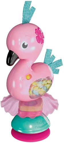 Clementoni Baby Rassel Flamingo mit Saugnapf - Spielzeug ab 3 Monaten-2