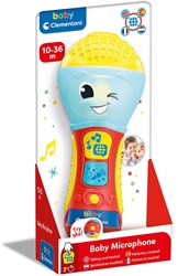 Clementoni Baby Spielzeug Musik Mikrofon Sprechen lernen ab 10 Monaten