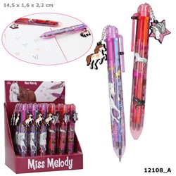 Depesche Miss Melody Gelstift - 6 Farben Multicolor Schreibspaß
