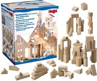 Haba Bausteine Natur - großes Basis-Set Holzbausteine 60 Stück