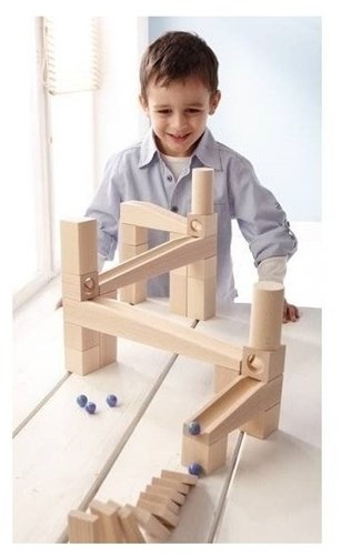 Haba Kugelbahn Holz Starterset - Grundkasten - nachhaltiges Spielzeug-2