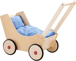 HABA Holzpuppenwagen natur
