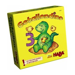 Haba Spiel Lernspiel Getallendino - pädagogisches Spielzeug ab 3 Jahren