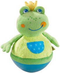 Haba Greifspielzeug Babyspielzeug Frosch - Schaukelfrosch für Babys