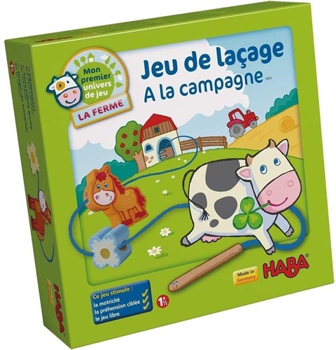HABA Schnürspiel Bauernhof - 1,5 Jahre+