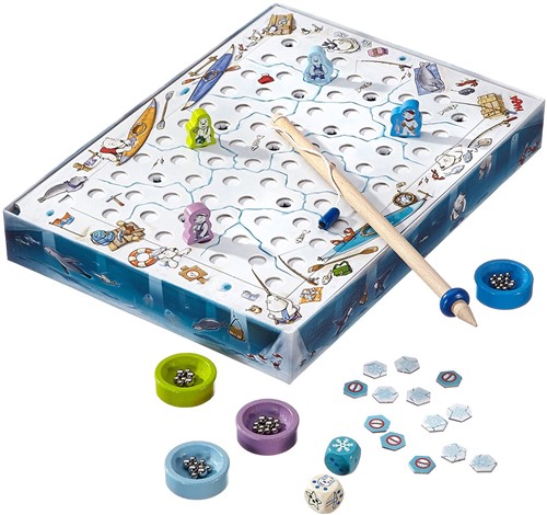 Haba Gesellschaftsspiel Kayanak - Angeln, Eis & Abenteuer für Kinder-3