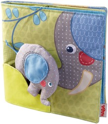 HABA-Stoffbuch Ollie Elefant